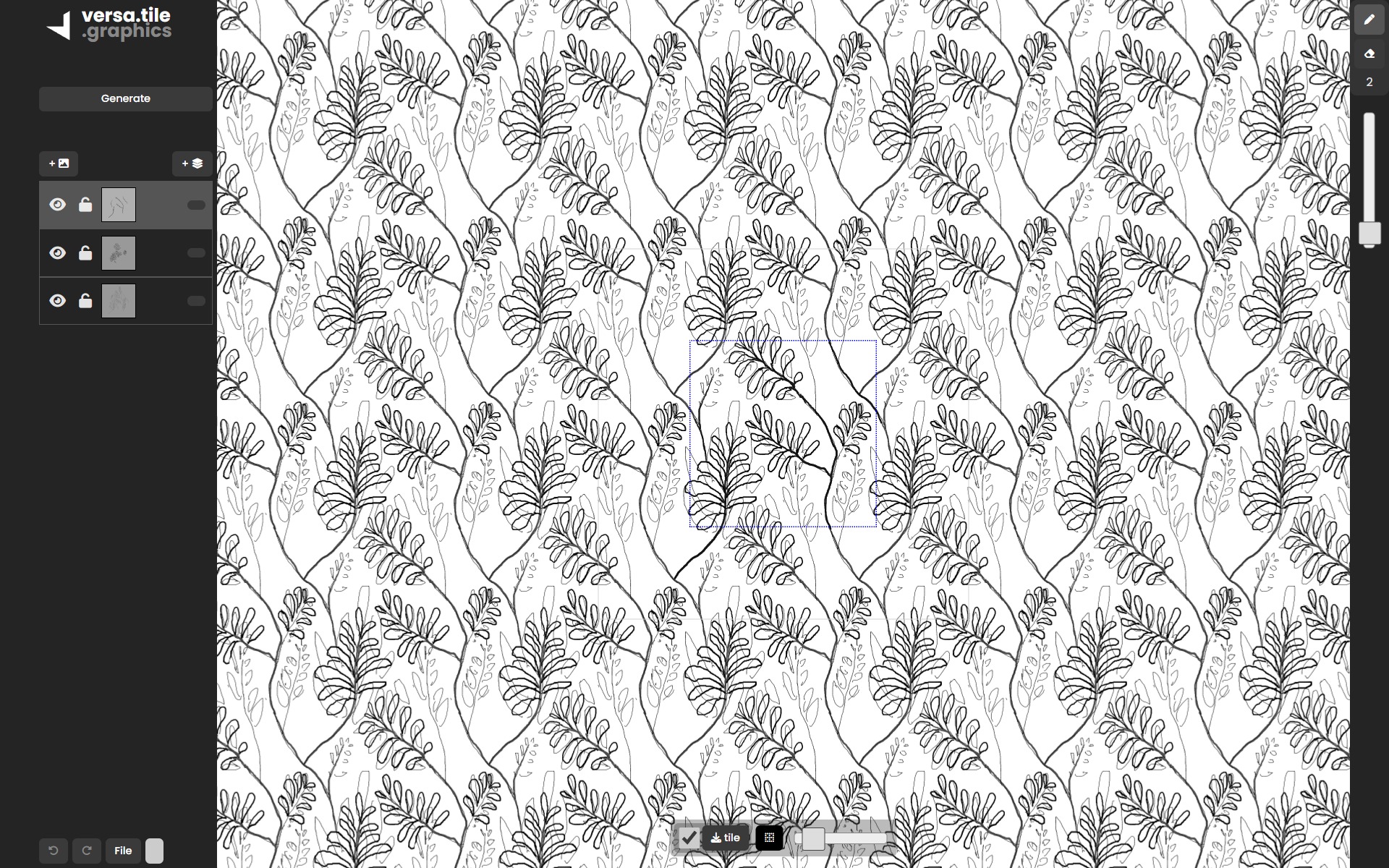 Draw seamless texture: update