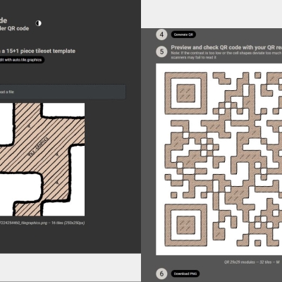 Custom QR code maker