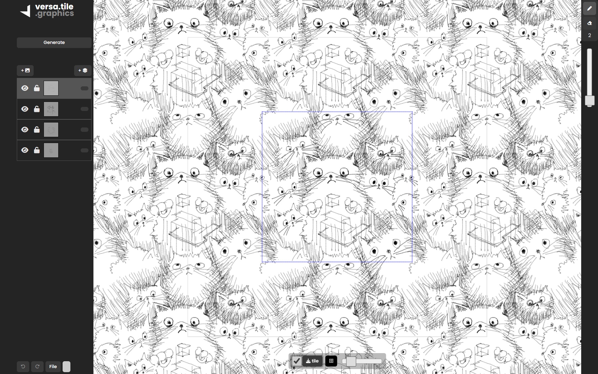 Free/PRO: draw seamless tile tool