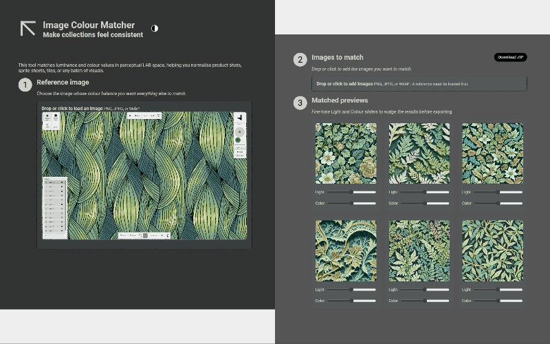 Image Colour Matcher
